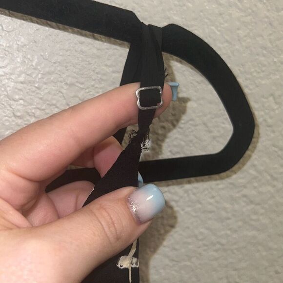 ✨Urban Outfitters Silence + Noise Cutout Front Silky Tank Sz Medium Dress✨ - Picture 10 of 10